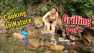 Cooking Outdoors Asmr Cooking And Relaxing By The River