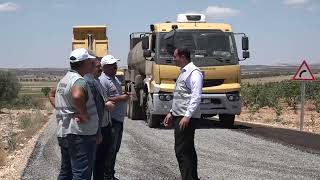 Şanliurfa Büyükşehi̇r Beledi̇yesi̇nden Suruçta Sathi̇ Asfalt Çalişmasi