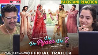 Stani Couple Reacts To De De Pyaar De 2 Trailer Ajay Devgn R. Madhavan Rakul Preet