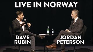 Jordan Peterson and Dave Rubin LIVE IN NORWAY