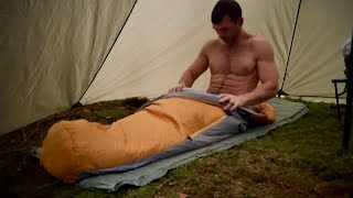 Cozy Tent Camping By The Lake Wood Stove, Cooking & Morning Swim