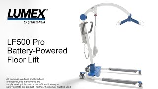 LF 500B Battery Powered Floor Lift