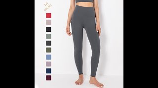 High Quality Tummy Control Workout Sport Yoga Leggings Hot Yoga Pants