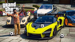 GTA 5 - Riscuoto ai CALCIATORI *FAMOSI* le Supercars!