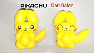 Balon Panjang Dibentuk Pikachu