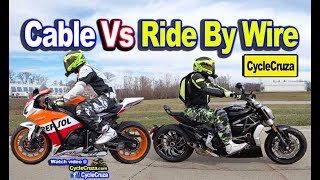 Motorcycle Ride By Wire Vs Cable Throttle - Which is Better? | MotoVlog