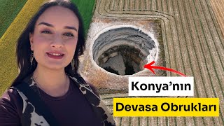 Konyanın Altinda Ne Oluyor? Karapinarın Köyleri̇ndeki̇ Dev Obruklari Gezi̇yoruz 18.Bölüm