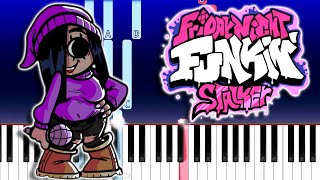 Friday Night Funkin - Vs Stalker - Encounter Piano Tutorial