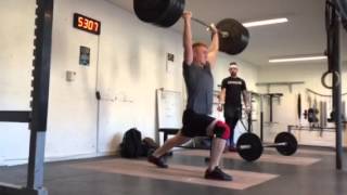 Clean & Jerk: 125 x 1 rep by Philip "The Gift" Thun Bisgaard