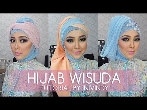 Video kreasi jilbab segi empat 3 warna Video kreasi jilbab segi empat 3 warna
