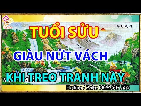 Tuổi Sửu Mà Treo Những Tranh Này Thì Thần Tài Gõ Cửa - Vận May Tự Đến