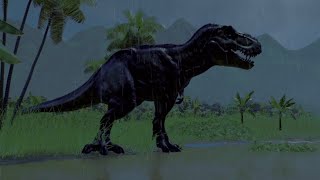 T-Rex Roar Juric World Evolution 2