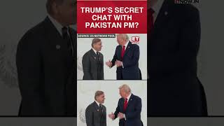 Caught On Camera Shehbaz Sharifs Private Chat With Trump Sparks Buzz