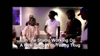 Young Thug, Hoodrich Pablo Juan, Lil Jamez, & 101 Da Exclusive In The Studio Working On A Hit Song