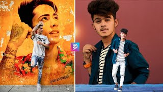 Picsart own wall photo editing || PicsArt photo editing || new creative edit