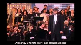 Andrea Bocelli Brindisi Cavalleria Rusticana With English Subtitles Andrea Bocelli Brindisi Cavalleria Rusticana With English Subtitles