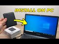WD Elements Hard Drive: How to install on PC Windows Computer- Full Setup