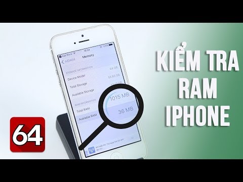 Cách kiểm tra dung lượng còn trống trên iPhone