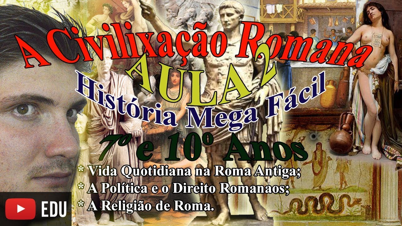 Civilização Romana/ Império Romano/ Roma Antiga (5º. 7º e 10º Anos - História)
