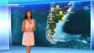 La Meteo De Tatiana Silva Le 2016 08 12 Sur Tv5 Monde