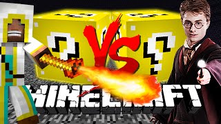Minecraft: HARRY POTTER LUCKY BLOCK CHALLENGE | Magic Wand Battles!