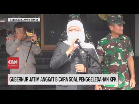 The Governor of East Java Speaks About the KPK Search The Governor of East Java Speaks About the KPK Search