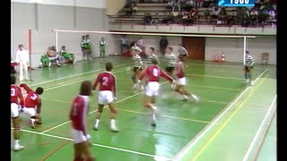 Voleibol :: Benfica - 3 x Sporting - 0 de 1988/1989
