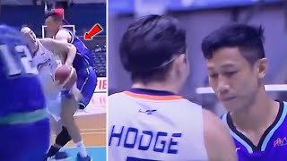 Hodge throws Elbow on Danny ildefonso & don't give a F*ck on debut!