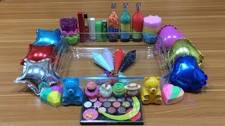 MIXING RANDOM THINGS INTO CLEAR SLIME!!! MOST SATISFYING SLIME VIDEO