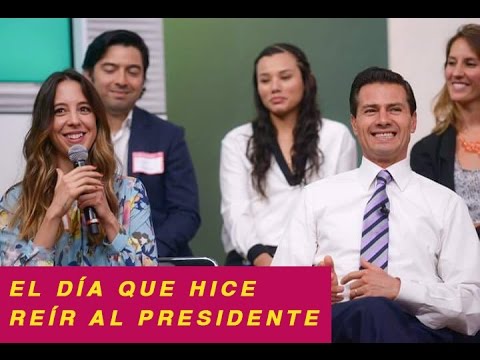 EL DÍA QUE HICE REÍR AL PRESIDENTE - SOFÍA NIÑO DE RIVERA
