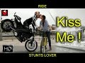 KISSING BIKE STUNTS 2017