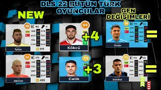 DLS 22 Bütün türk oyuncular En İyi 20 türk oyuncu