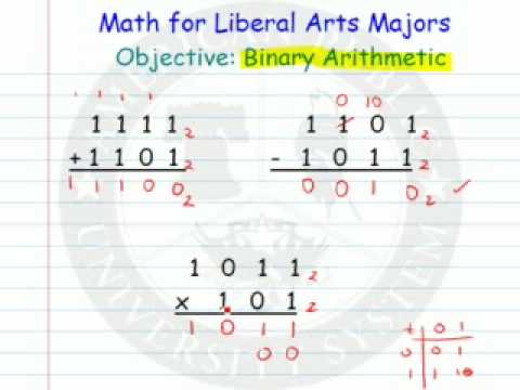 binary arithmetic operations multiplication