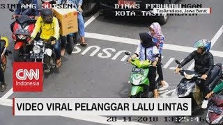 Video Viral Pelanggar Lalu Lintas
