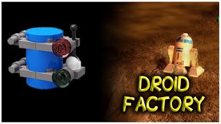 Lego Star Wars The Complete Saga Droid Factory - Blue Minikits Challenge Mode
