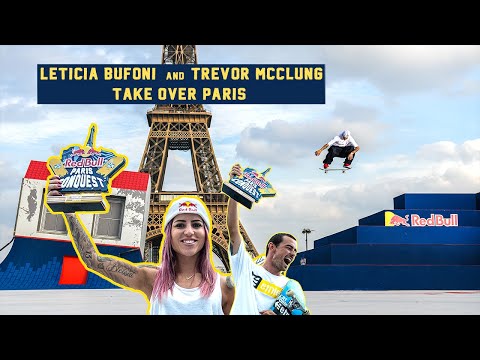 Queen and King of Paris: Leticia Bufoni and Trevor McClung | RED BULL PARIS CONQUEST
