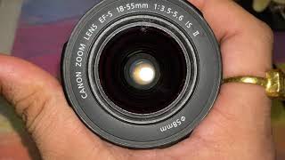 Canon 18-55Mm Standard Dslr Lens Deep Cleaning And Sensor Focusing Issue