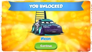 Disney Pixar Cars Fast As Lightning - Wingo Vs Chick Hicks, Mater, Carla