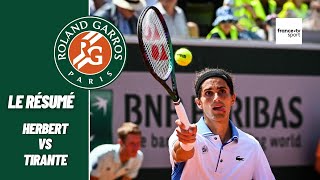 Roland-Garros 2022 : Herbert vs Tirante - Le résumé