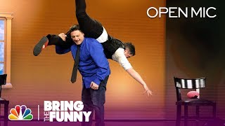 The Chris And Paul Show Performs In The Open Mic Round - Bring The Funny Open Mic