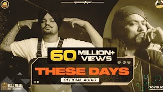 These Days Official Perfect Audio Song Sidhu Moose Wala Bohemia The Kidd Moosetape