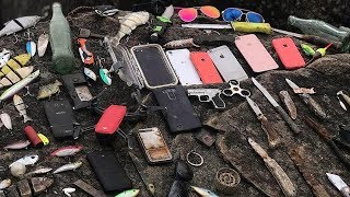 Found Countless iPhones, GoPros, Guns, Knives and More Underwater in River! - Best Finds of 2017! Found Countless iPhones, GoPros, Guns, Knives and More Underwater in River! - Best Finds of 2017!