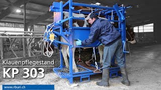 Klauenpflegestand KP303 Teaser - Buri AG