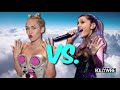 Miley Cyrus Vs. Ariana Grande: CRAZIEST TRANSFORMATION!!