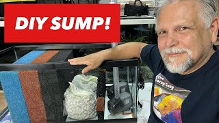A Simple Diy Sump Going Under The 300 Gallon - Its Going To Rock