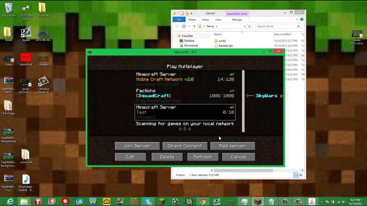 How Do You Make A Minecraft Server 1 7 10 How To Make A Minecraft Server 1 7 10 Youtube