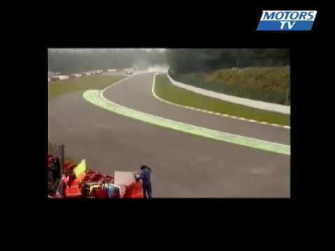 Huge Crash at Spa Francorchamps