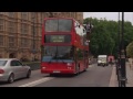 Dynamo 'levitates' on the side of a London double decker bus