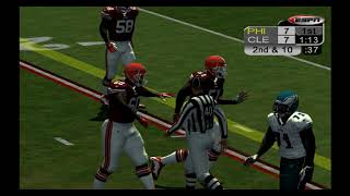 ESPN NFL 2K20 UNDEFEATED BROWNS? Browns (6-0) vs Eagles