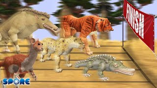 Modern Vs Prehistoric Beast Race 3 Modern Vs Prehistoric Beast S3 Spore